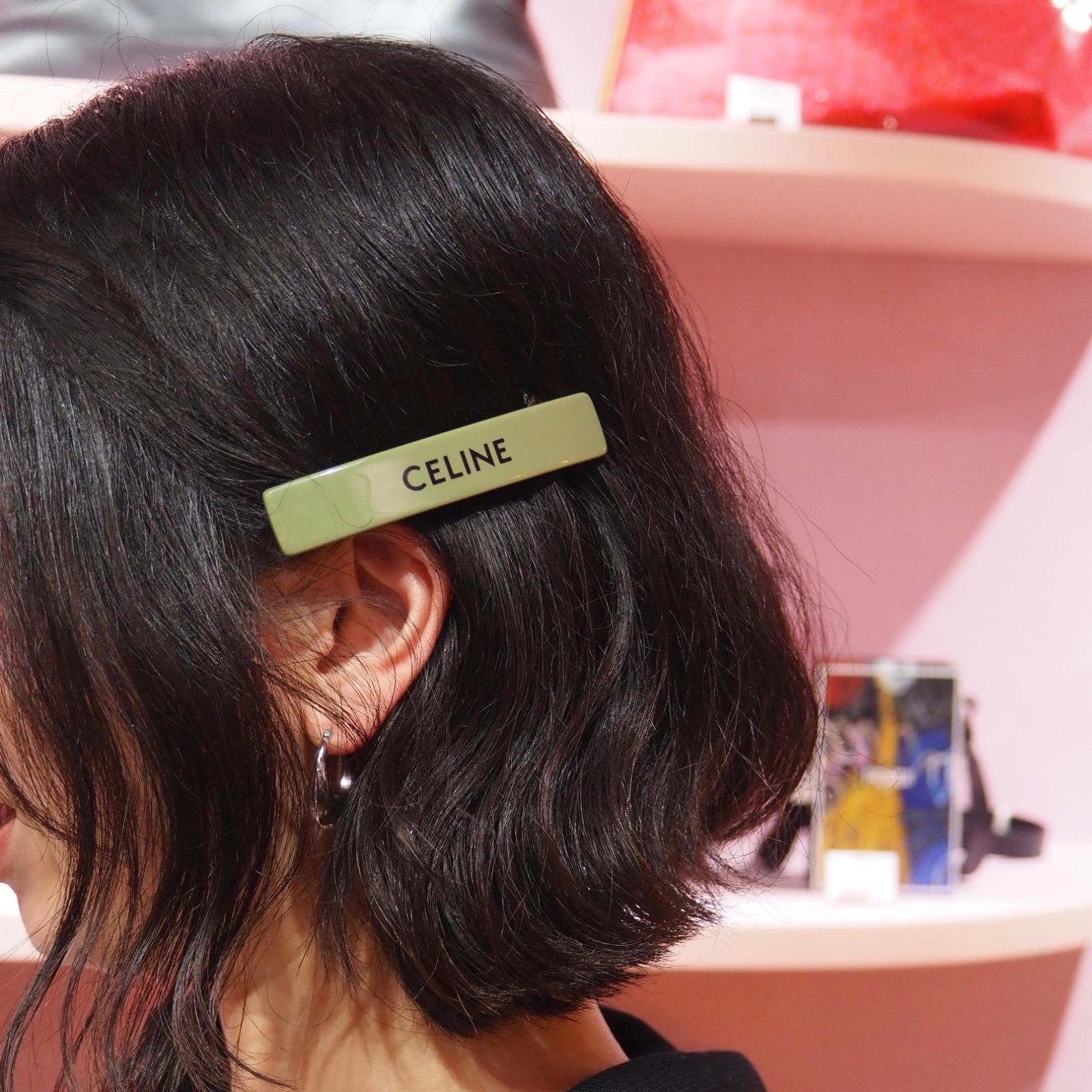 CELINE ヘアクリップ　バレッタ Amazon.co.jp: [セリーヌ] バレッタ 髪留め ヘアクリップ ヘア