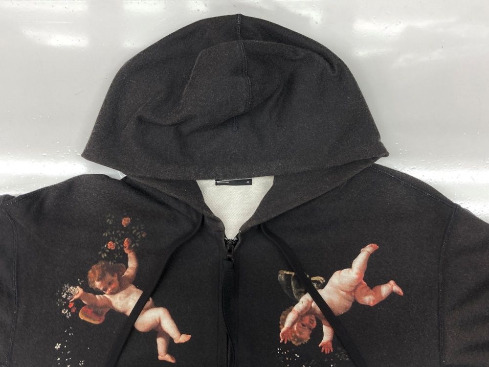 LAD MUSICIAN ラッドミュージシャン 21aw エンジェルパーカー 黒 ラッドミュージシャン LAD MUSICIAN 21AW ANGEL ZIPUP PARKA