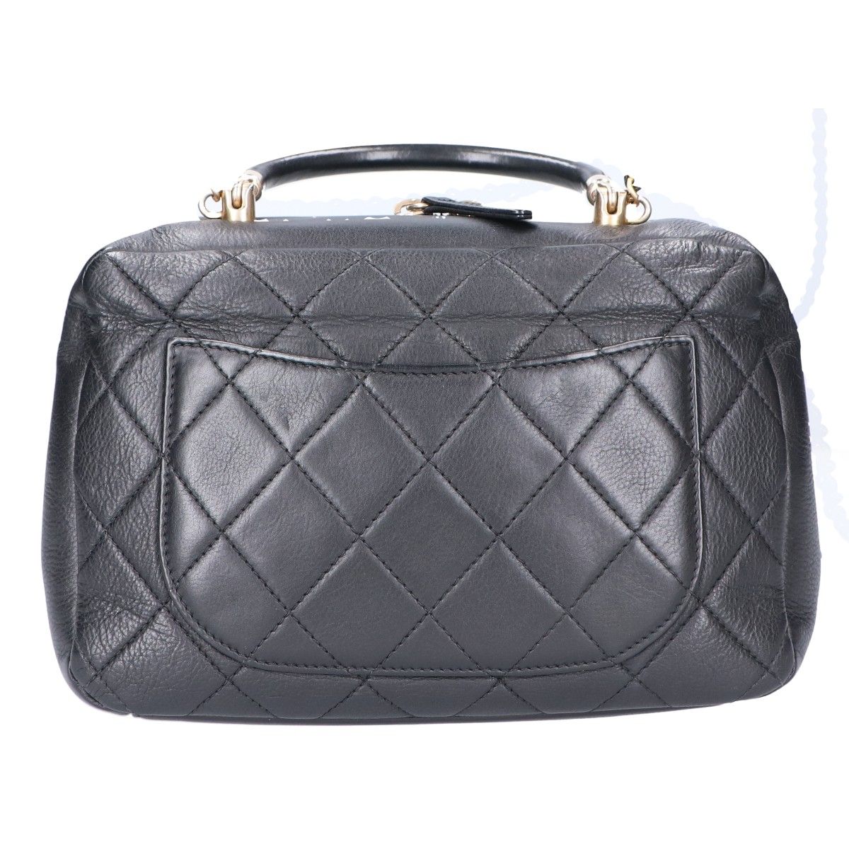 CHANEL シャネル 27番台 トップハンドル マトラッセ 2WAYハンドバッグ