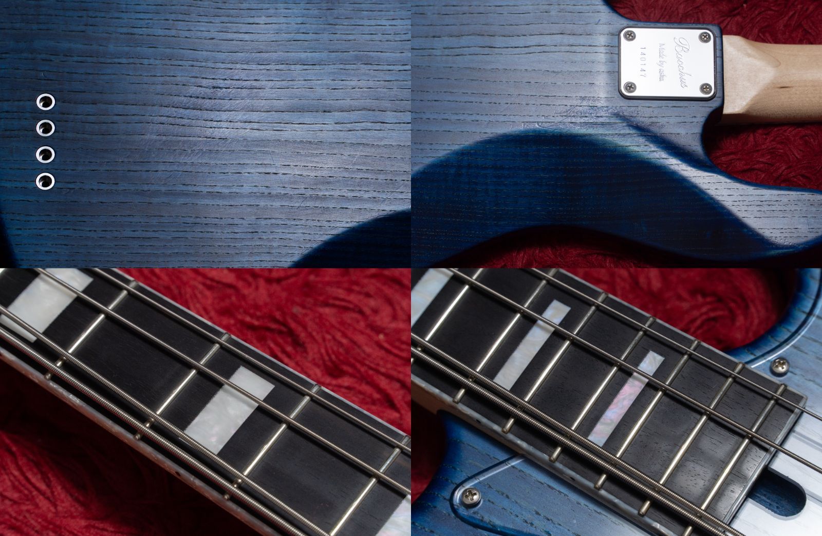  Bacchus E BLUE OIL 3 910 kg 140147 GIB横浜 エレキベース ベース