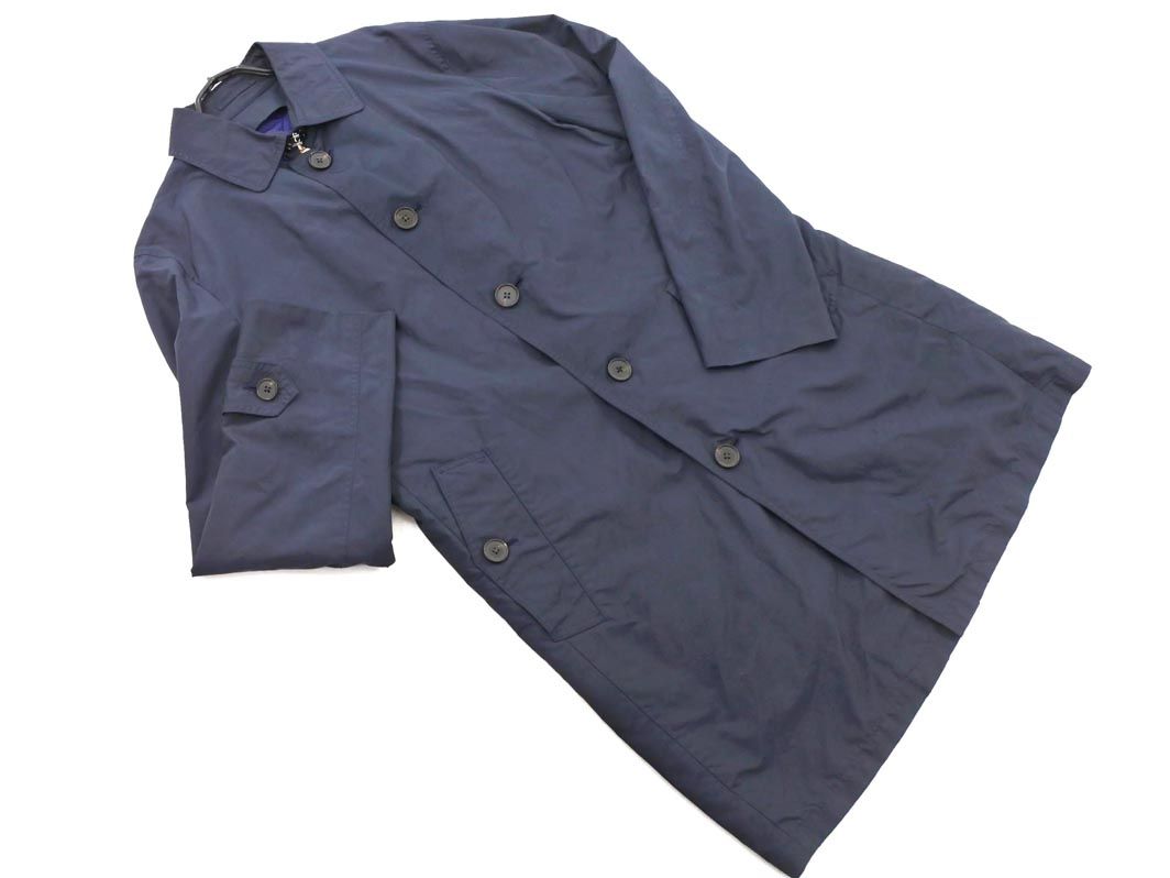 PAUL STUART ポールスチュアート 中綿ライナー付き ステン コート size 50 濃紺 メンズ