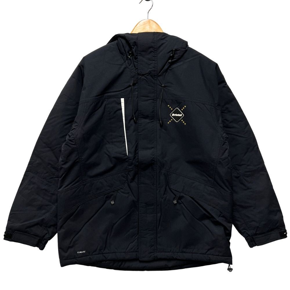 F C R B エフシーアールビー NIKE 2004年製 CLIMA FIT フード ブルゾン ブラック サイズM 53289