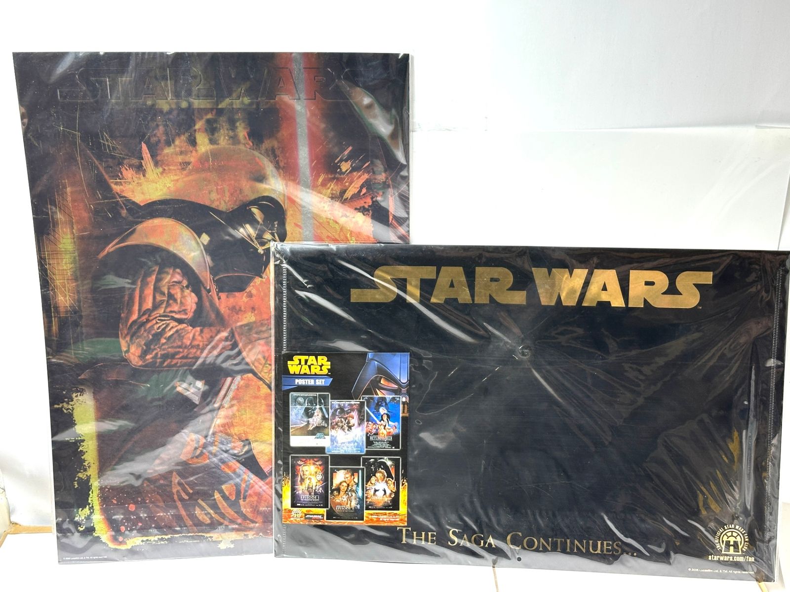 未開封品 スター・ウォーズ エピソード3／シスの復讐 ポスターセットA