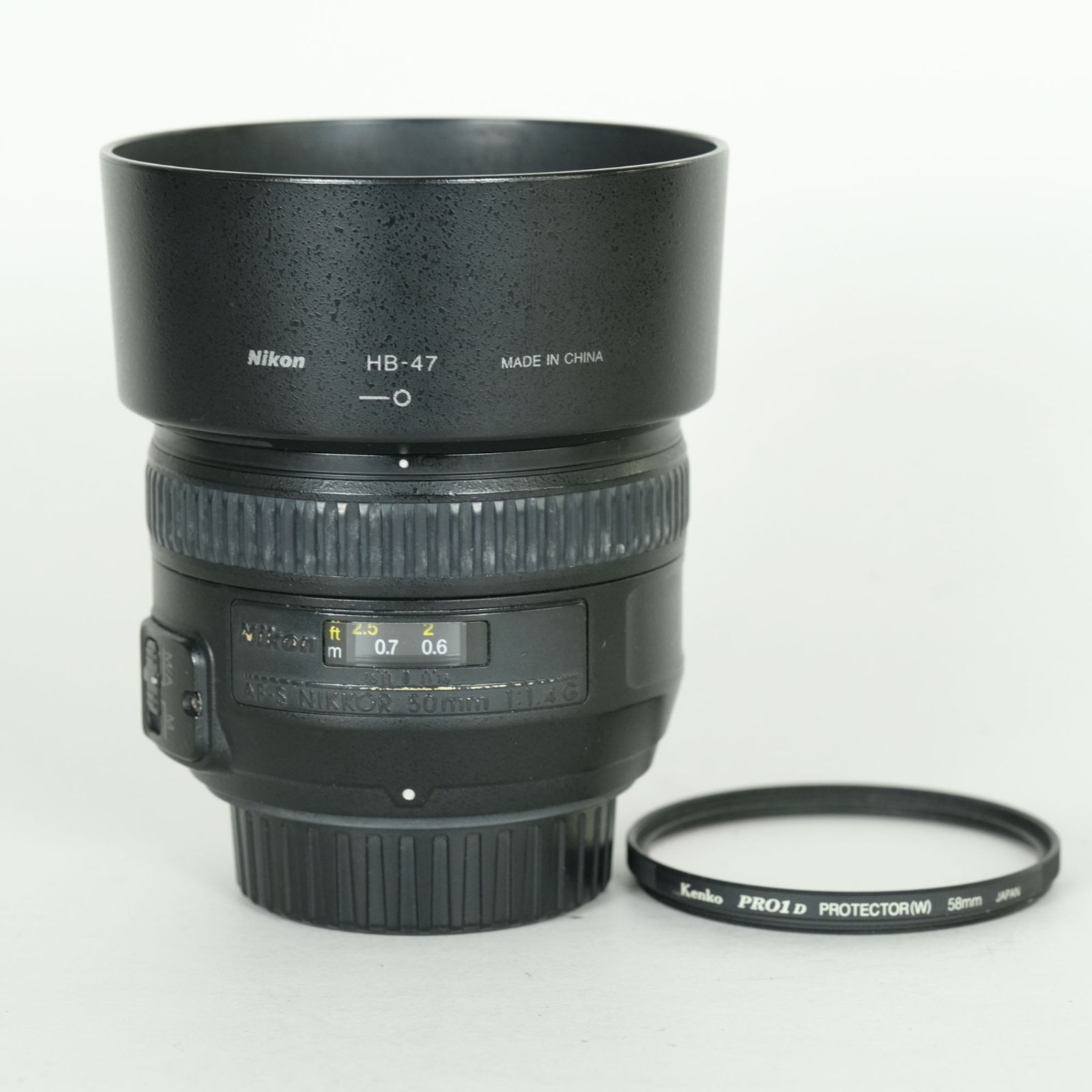 並品 フィルター付 Nikon AF S NIKKOR 50 mm f 1 4 G Fマウント