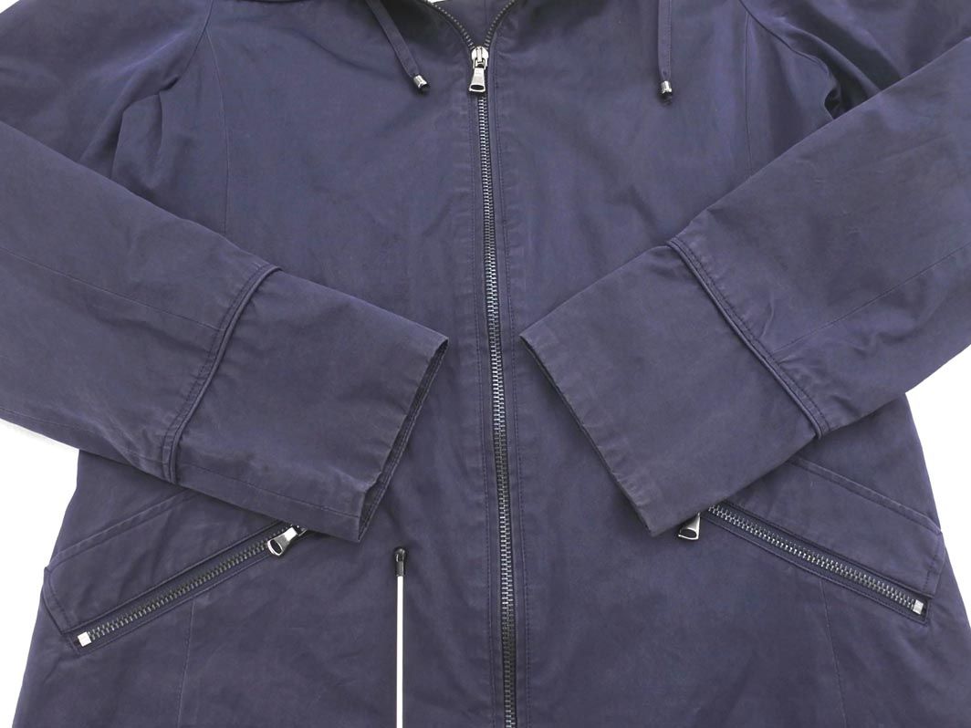 MAX&Co. マックスアンドコー フーディー コート size40/紺