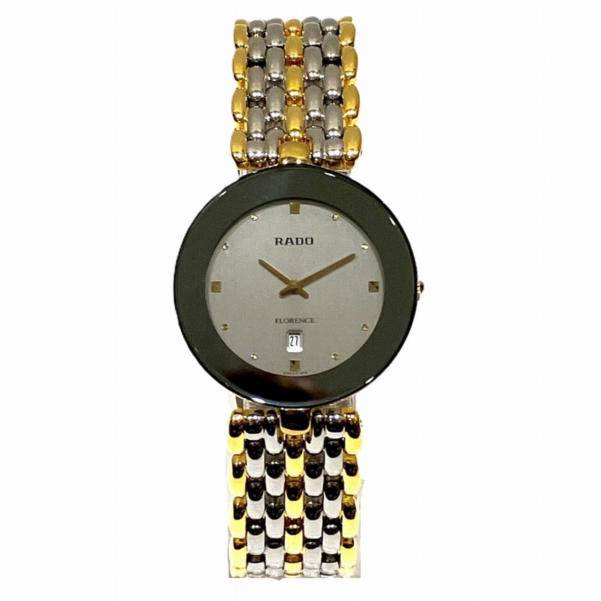 ★値下げ‼️★良品 ラドー‼️(RADO) フローレンス デイト クォーツ 楽天市場】【ウォッチ】RADO ラドー フローレンス デイト シルバー文字