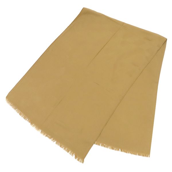 エルメス HERMES ストール ジャガード カシミヤ シルク ベージュ ショール カシシル ソルド品