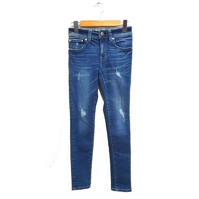 ロデオクラウンズ Rodeo Crowns デニム ジーンズ スキニー クラッシュ