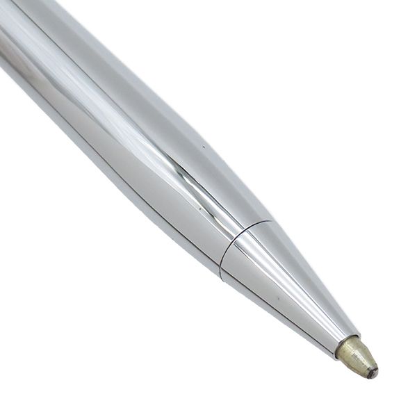 ティファニー Tiffany Co ボールペン クラシック Tクリップ メタル GP シルバー インク切れ 保存袋