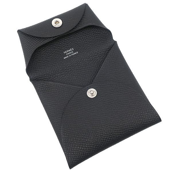 エルメス HERMES コインケース バスティア ヴォーエプソン ブラック