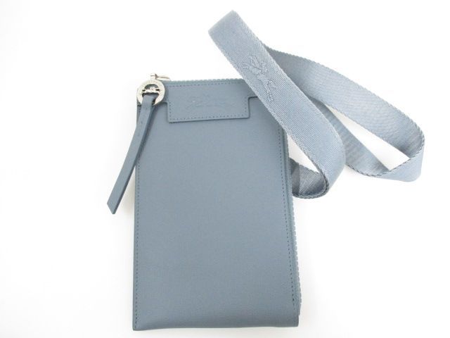 ロンシャン ショルダーバッグ スマホ ショルダー ブルー グレー 759 313 500_1140