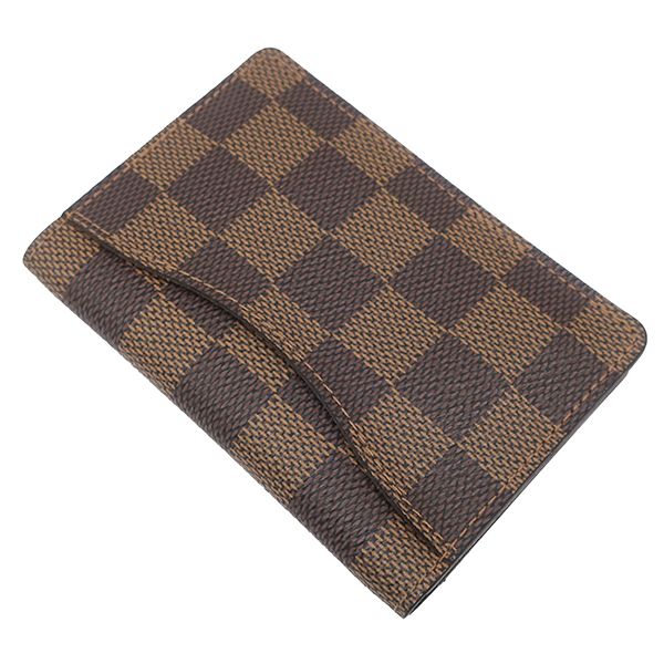 ルイヴィトン LOUIS VUITTON カードケース オーガナイザー ドゥ ポッシュ ダミエキャンバス ダミエエベヌ 名刺入れ N 63145 MI 0096 箱