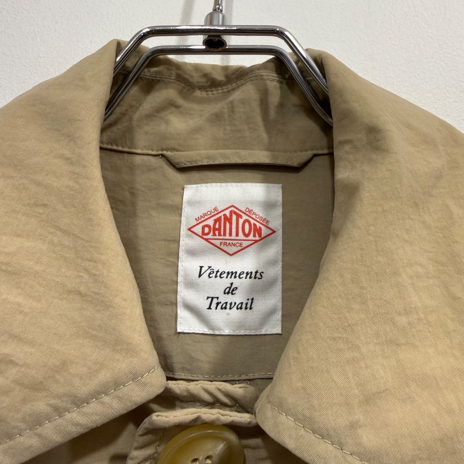 DANTON/ダントン】ステンカラーコート NYLON TAFFETAコート ナイロン