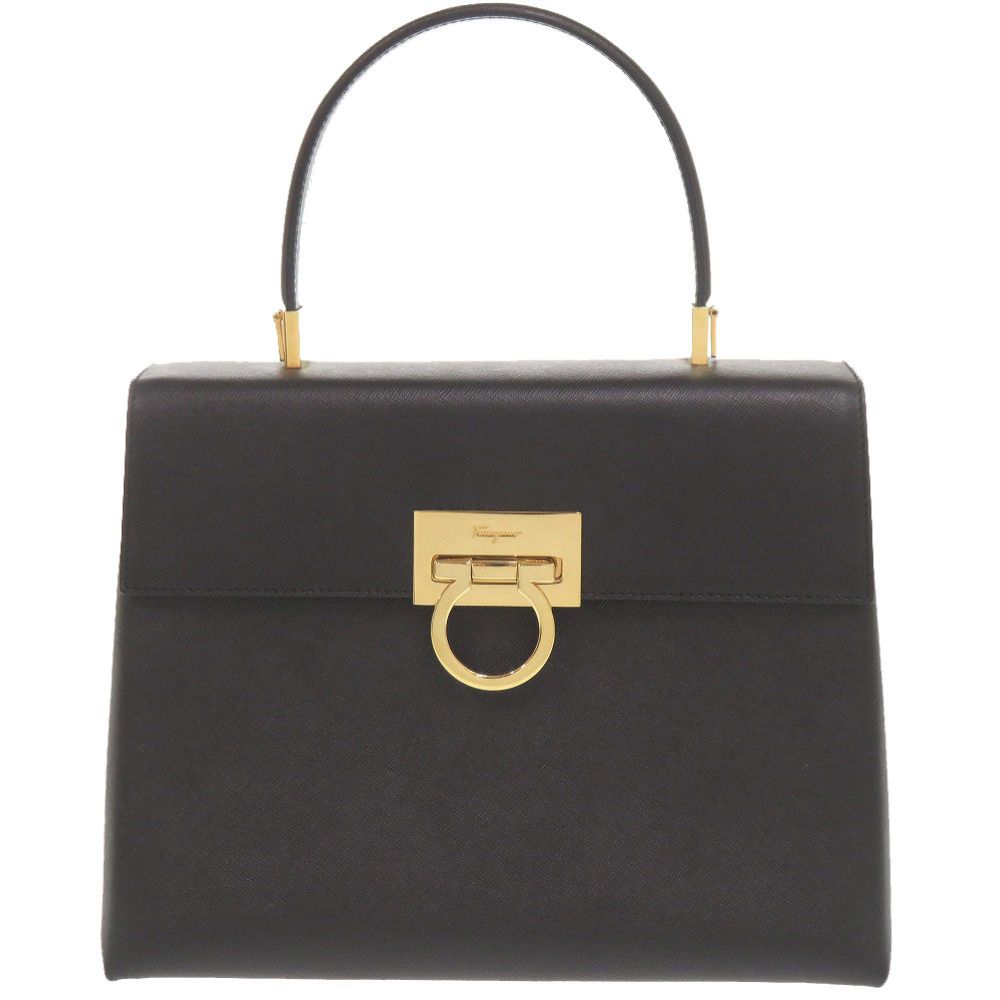 美品 サルヴァトーレフェラガモ バケハ ヴァラリボン ブラック 黒 ガンチーニ 美品 サルヴァトーレフェラガモ バケハ ヴァラリボン ブラック 黒