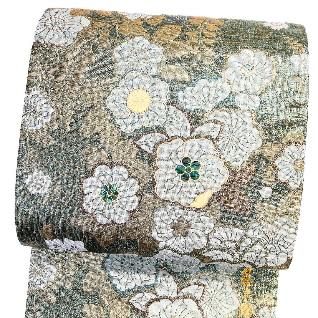 藤本隆士 袋帯 作家もの 螺鈿 辻ヶ花 西陣織 着物 123b d ms - メルカリ