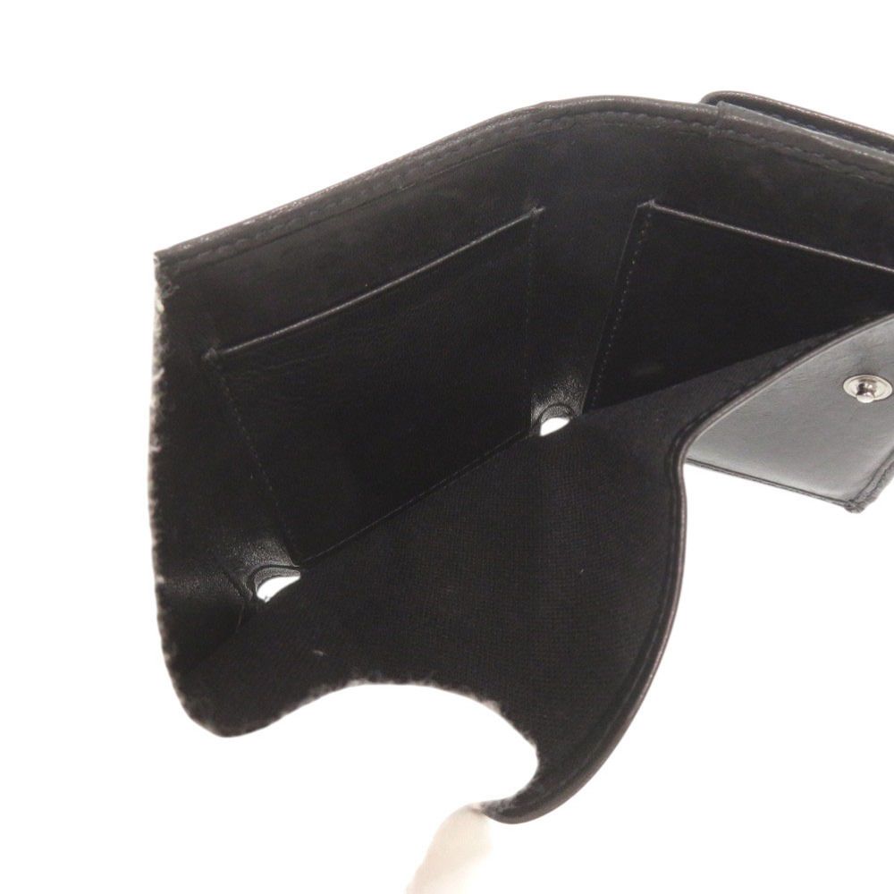 三つ折り財布 黒