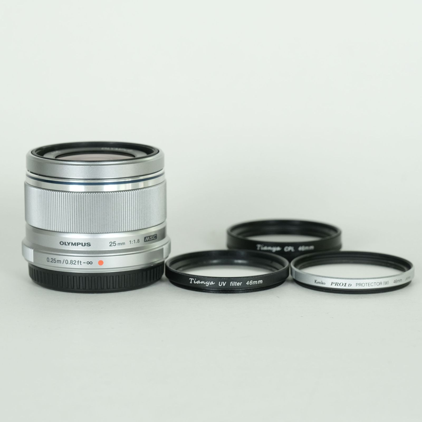 良品 | フィルター3種付] OLYMPUS M.ZUIKO DIGITAL 25mm F1.8