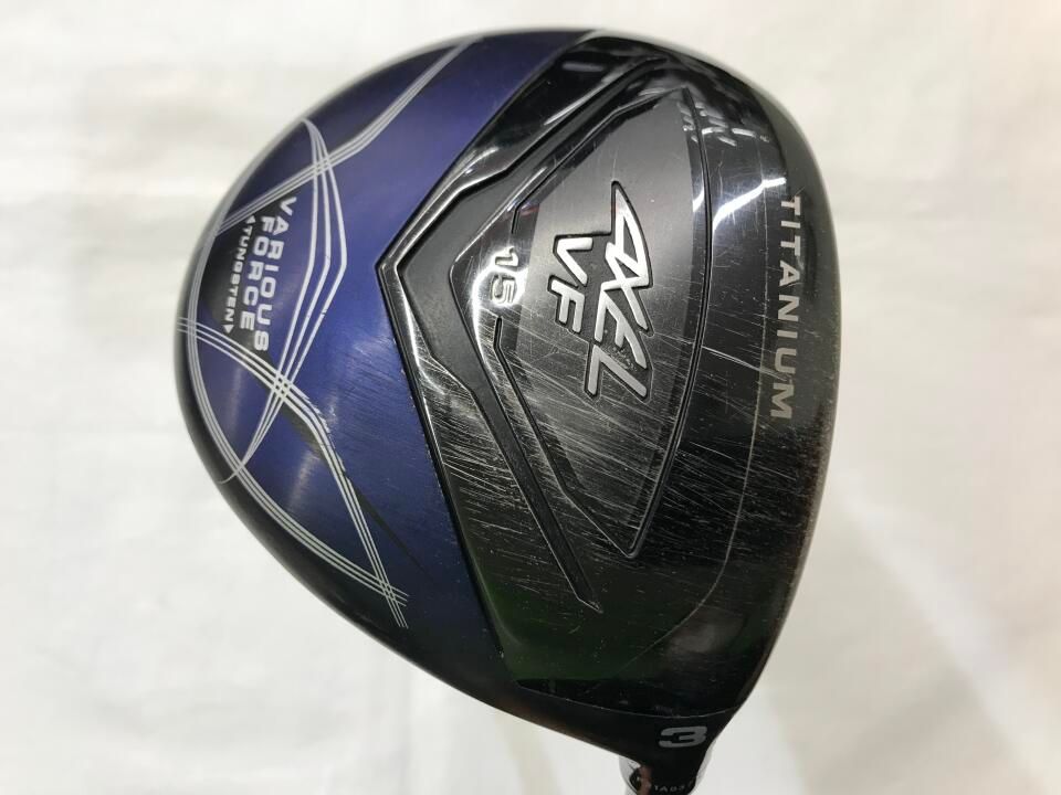 ツルヤ AXEL VF 15度 Speeder Rフレックス フェアウェイウッド 最短