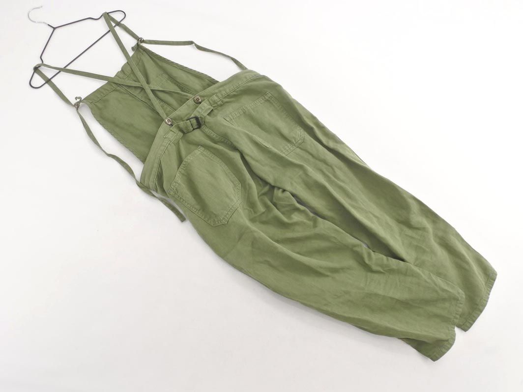 johnbull ジョンブル リネン混 サロペット オーバーオール sizeM