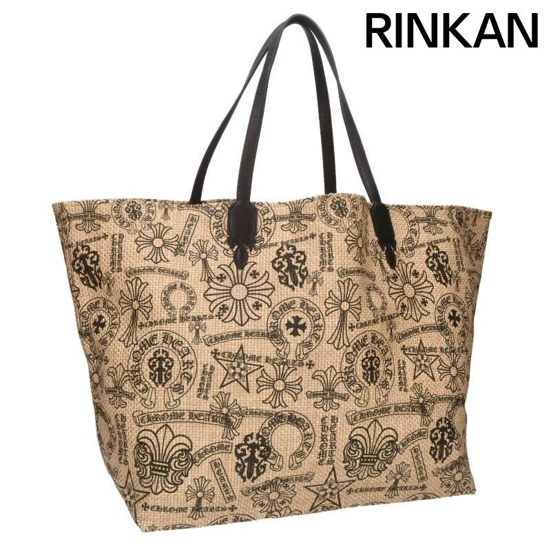 クロムハーツ LARGE BEACHES BAG 総柄プリントビーチトートバッグ メンズ
