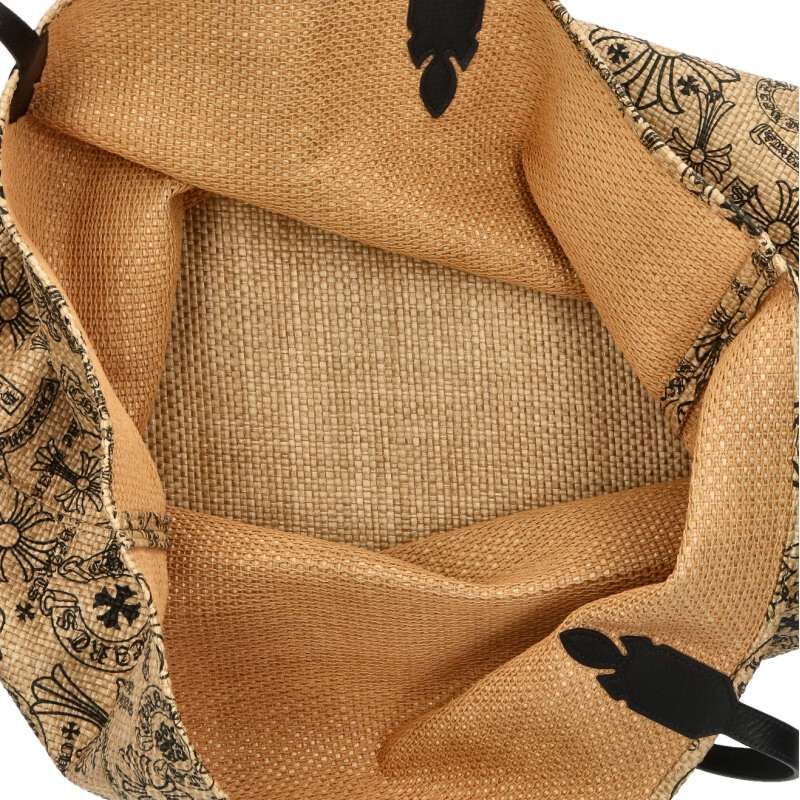 クロムハーツ LARGE BEACHES BAG 総柄プリントビーチトートバッグ