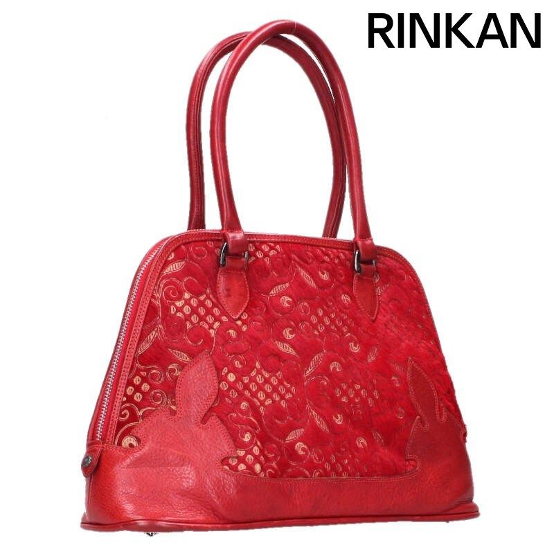 クロムハーツ 1 SLOUCHY フ ニーハラコレザーハンドバッグ メンズ