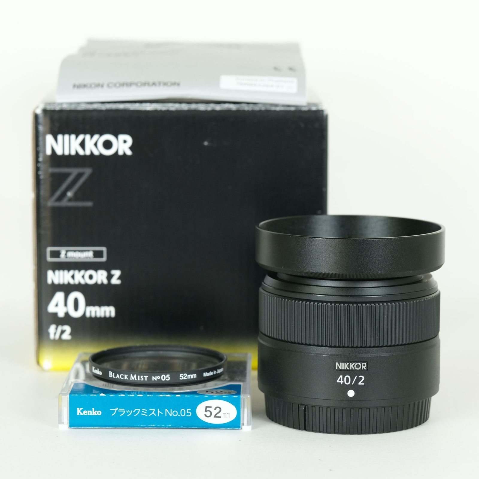 NIKKOR 40/2 レンズ + 52mmフィルター Amazon | カメラレンズ スターフィルター 52mm 8ポイント スター