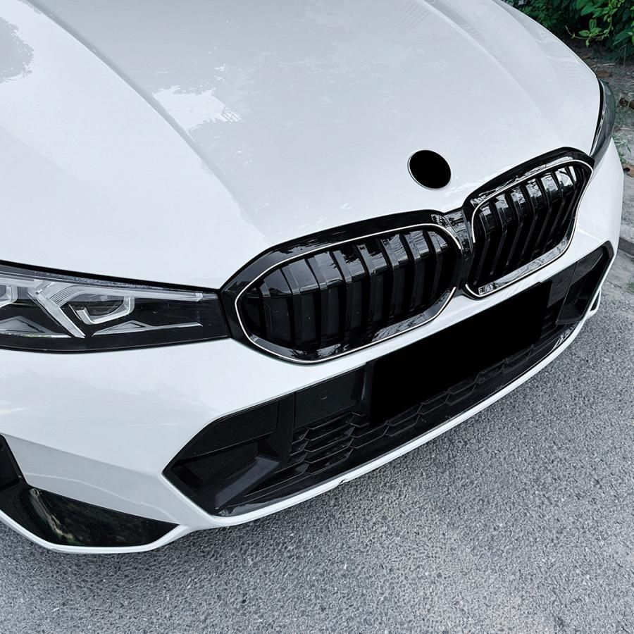 驚愕LED発光搭載 アイコニック グロー LED グリル BMW G 20 318 i 320 d 330 e M 340 xDrive Mスポーツ セダン 後期 b 13801