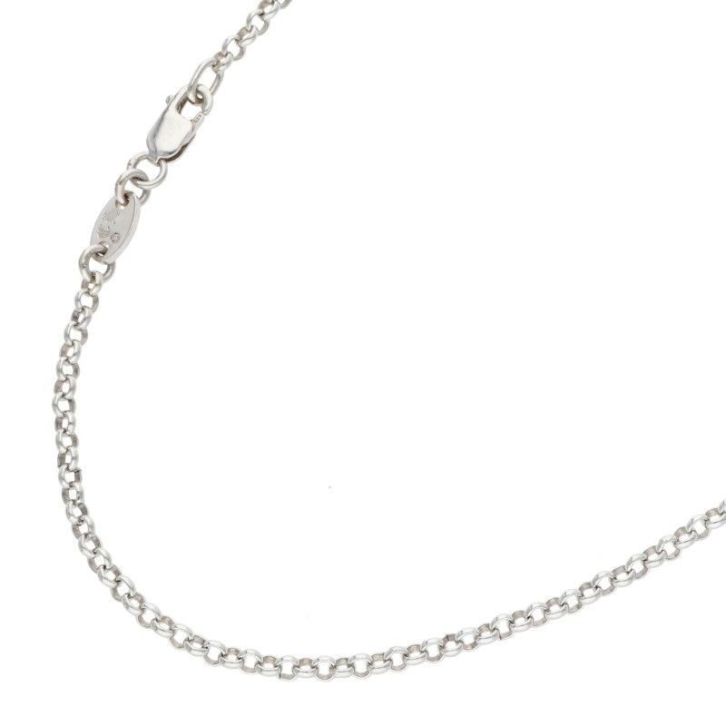 ロールチェーン クロムハーツ NECKCHAIN R16/ロールチェーン16inch シルバーネックレス