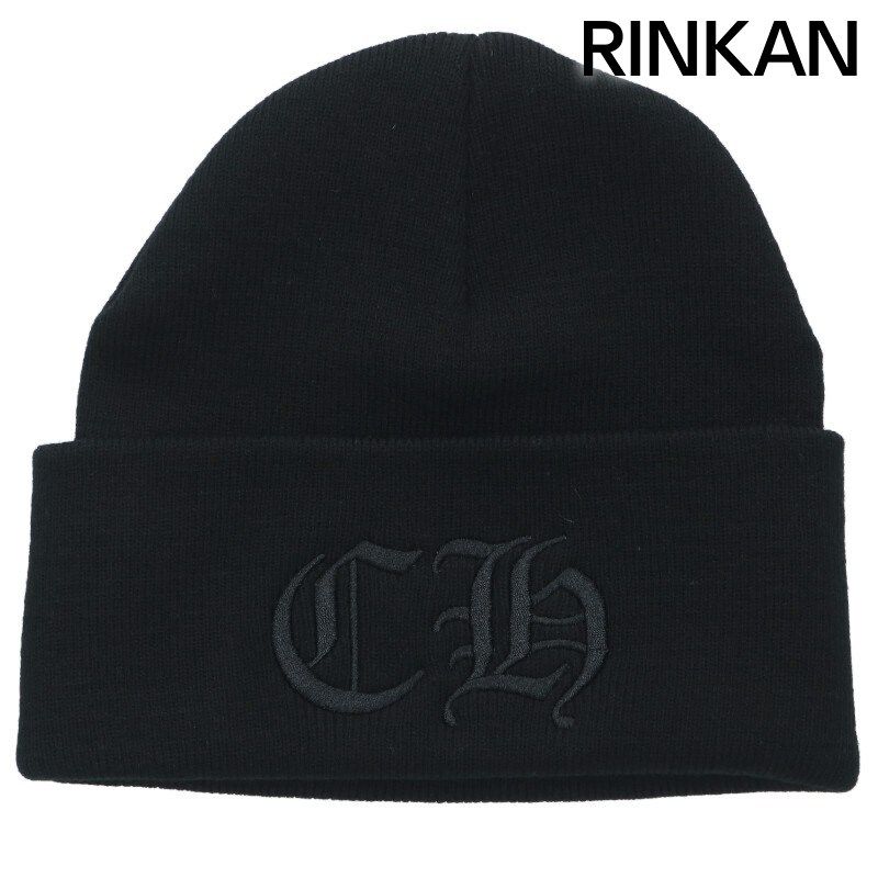 クロムハーツ WOOL WATCH CAP ウールワッチキャップ CH刺繍ビーニーキャップ帽子 メンズ