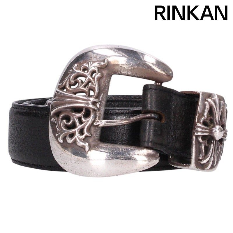 クロムハーツ BLT CLASSIC 3PC/クラシック3PC レザーベルト メンズ 34