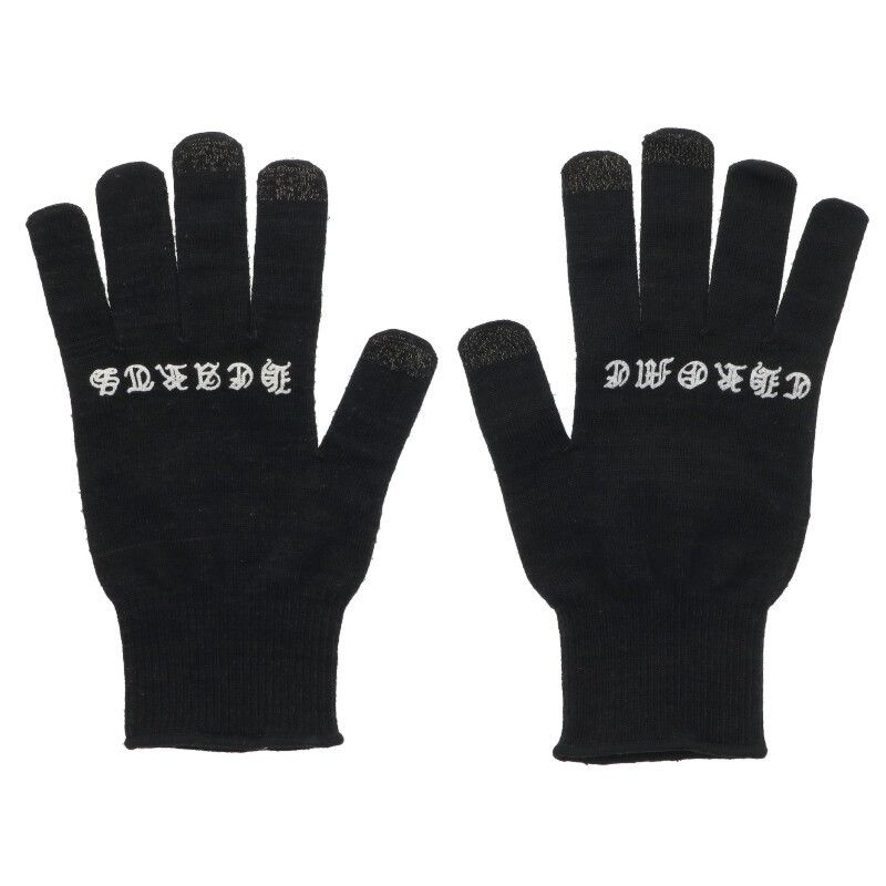 クロムハーツ WORK GLOVES ロゴプリントワークグローブ手袋 メンズ L