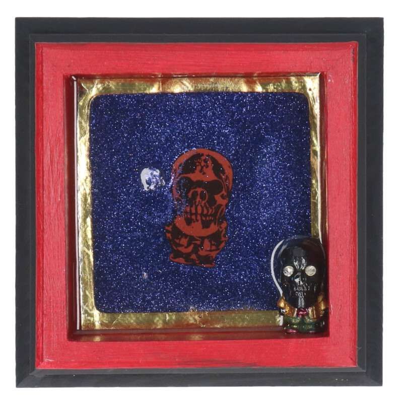 クロムハーツ JOE FOTI Blue Sparkle Time フォティアートオブジェ メンズ