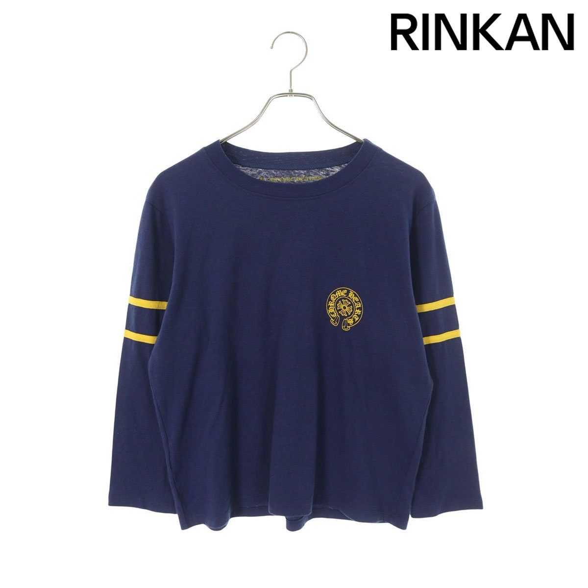 クロムハーツ ROLLER SKATE HORSESHOUE L S TEE ナンバリングプリント長袖カットソー レディース