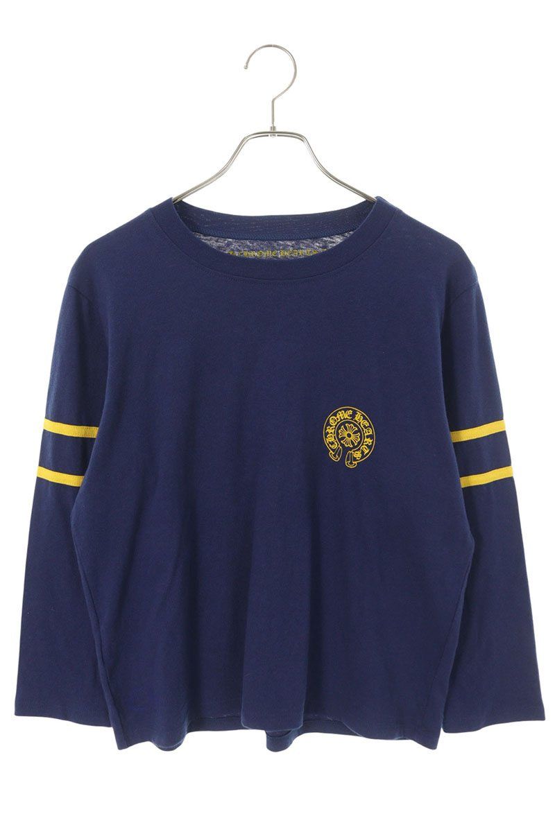 クロムハーツ ROLLER SKATE HORSESHOUE L S TEE ナンバリングプリント長袖カットソー レディース