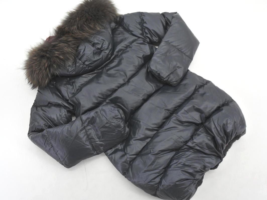 DUVETICA デュベティカ KAPPA NERO 40 黒 ラクーンファー DUVETICA（デュベティカ） KAPPA ラクーンファーダウンコート 11A 1057