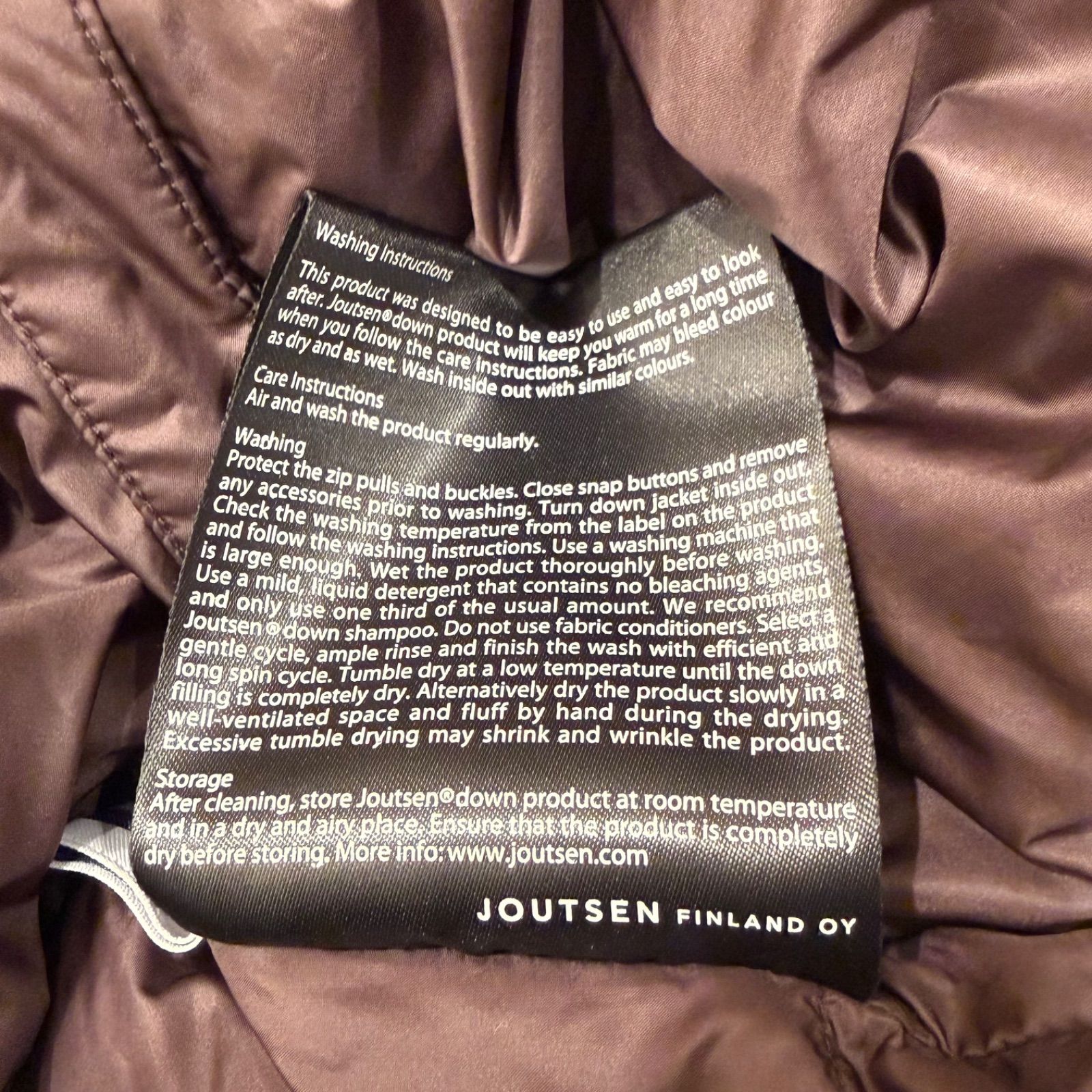 Joutsen ヨーツェン ダウンコート ブラウン サイズM【送料込み 