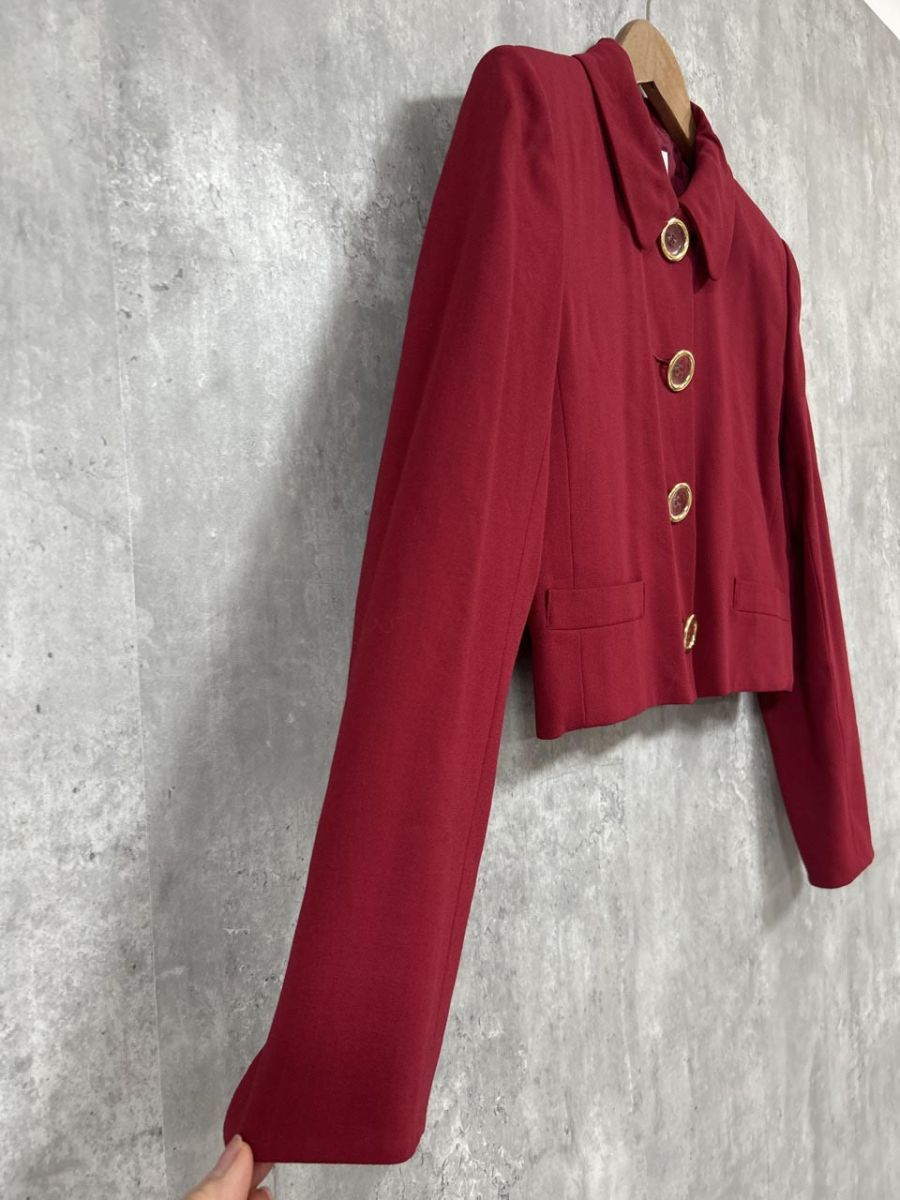 ショート丈 ボタン