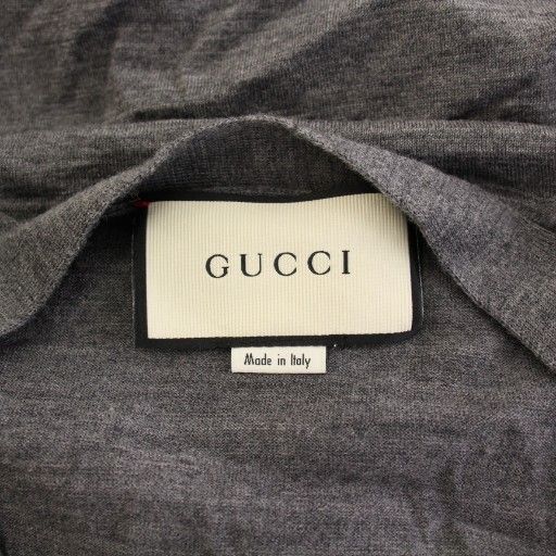 グッチ GUCCI ニットカーディガン ストア 長袖 Vネック ストレッチ