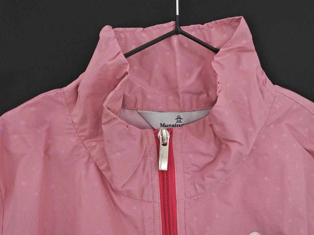 新品、未使用 マンシングウェア（Munsingwear）ピンク ベスト 3L 新品、未使用 マンシングウェア（Munsingwear）ピンク ベスト 3L