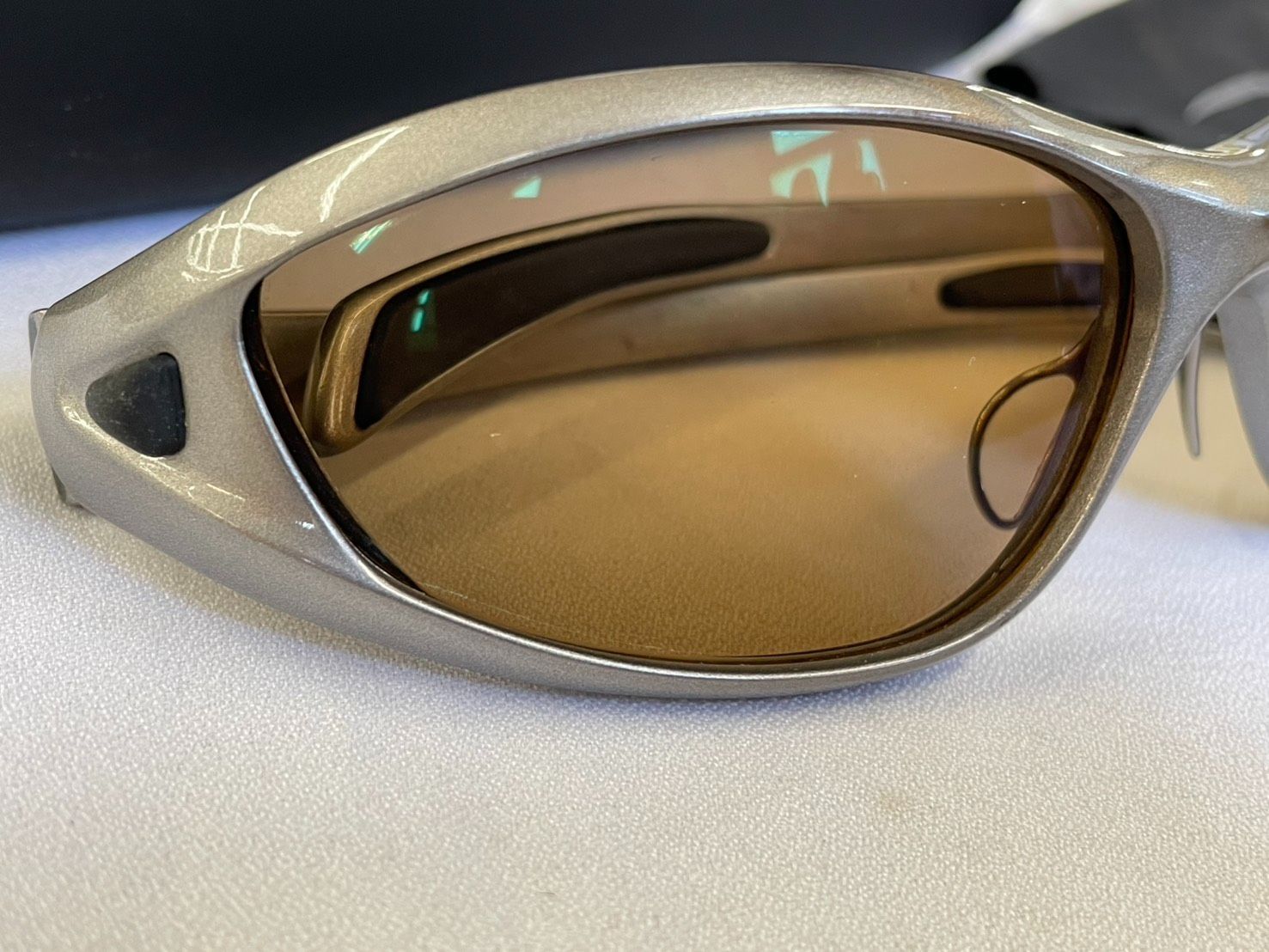 美品※廃盤 ※ サイトマスター 【 スティングレイ シルバー】ＤＢＲ 送料無料 ティムコ サイトマスター スティングレイ 偏光グラス