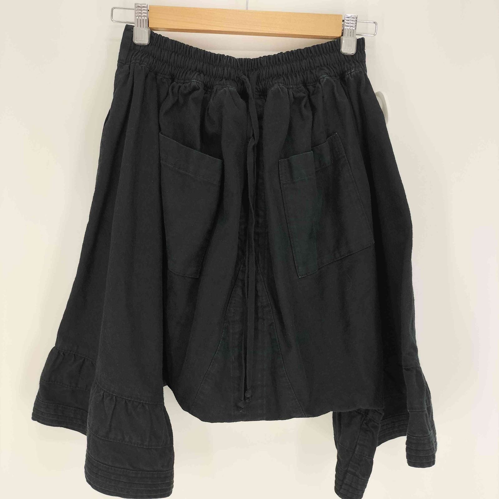 タオコムデギャルソン tao COMME des GARCONS AD 2010 10 AW 製品加工 コットン イージー サルエル パンツ レディース JPN XS