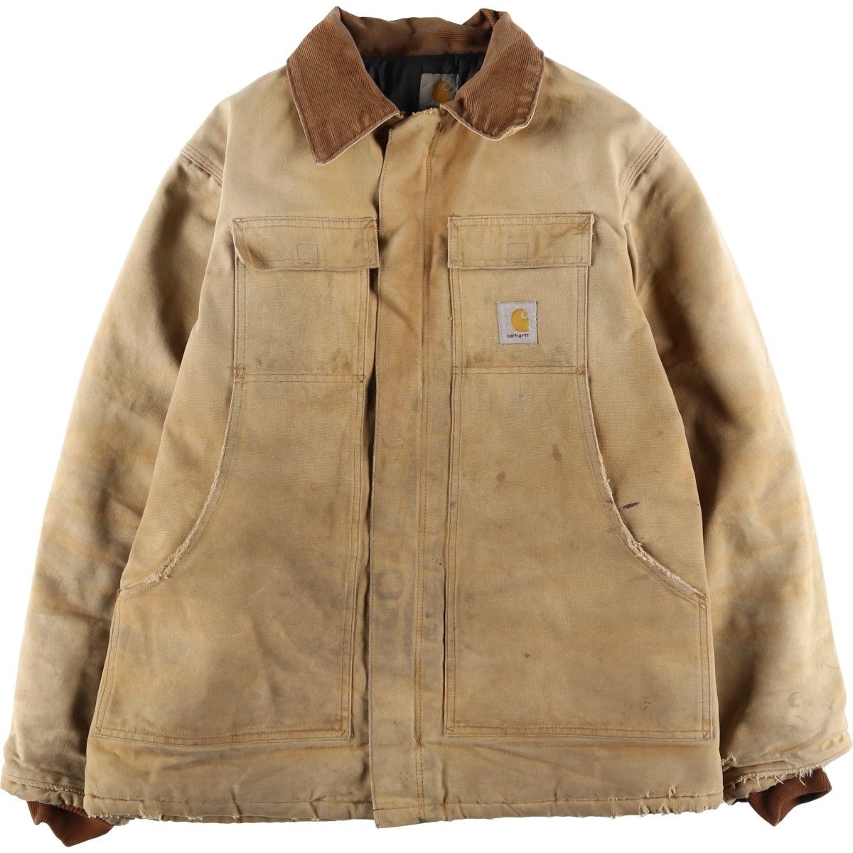 古着 カーハート Carhartt トラディショナルコート 中綿入り ダックワークジャケット メンズL相当 eaa 598217