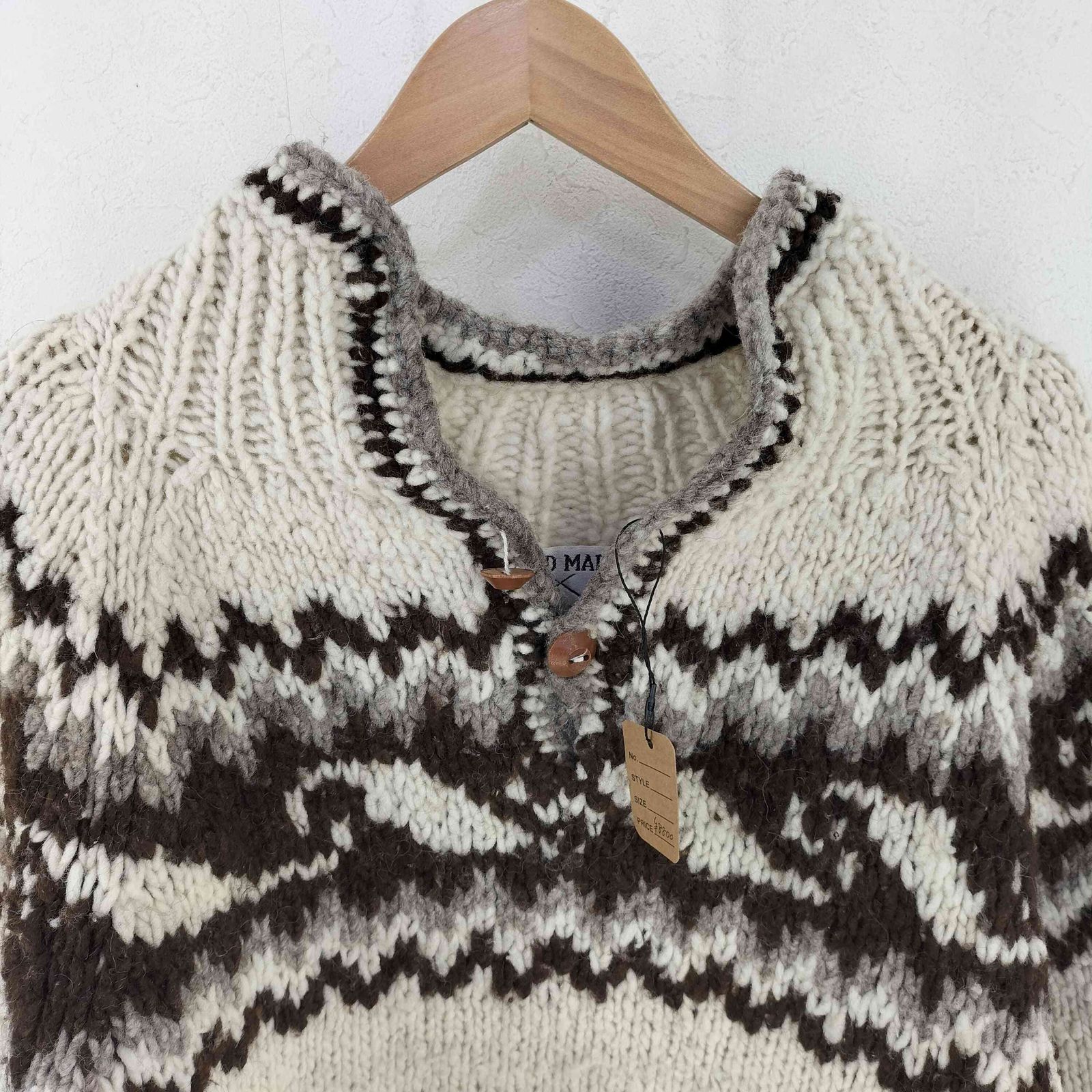 ユーズドフルギ USED古着 p.n.i.n hand made ニット メンズ 表記無