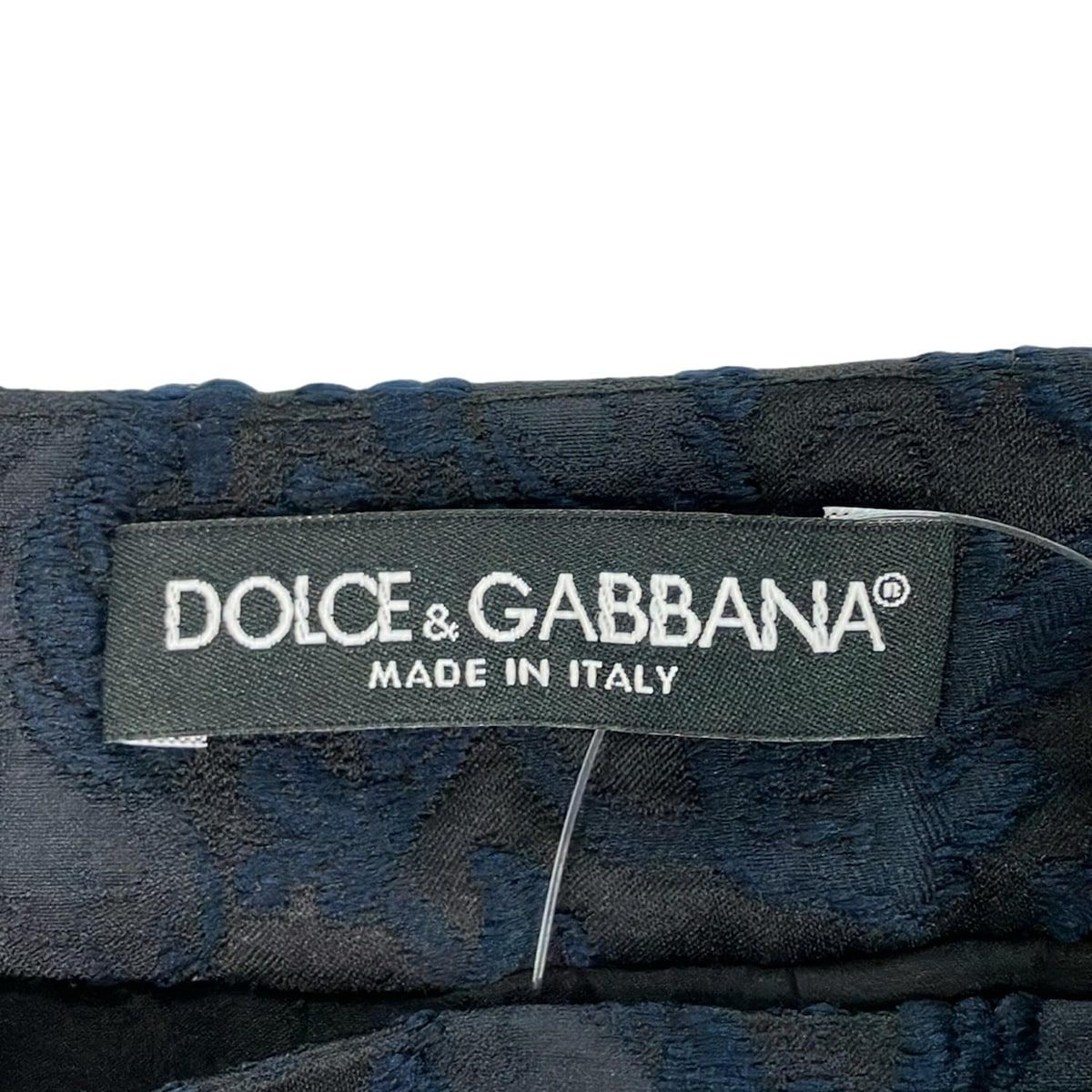  DOLCE-GABBANA ドルチェアンドガッバーナ ミニスカート サイズ38 S レディース - ネイビー 花柄 刺繍 その他 ミニスカート