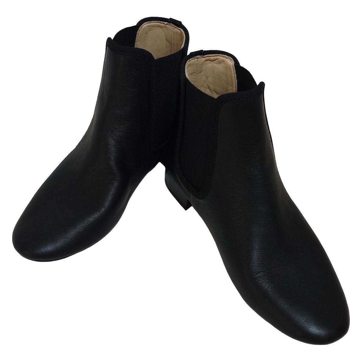 repetto(レペット) ショートブーツ 34 レディース - 黒 サイドゴア