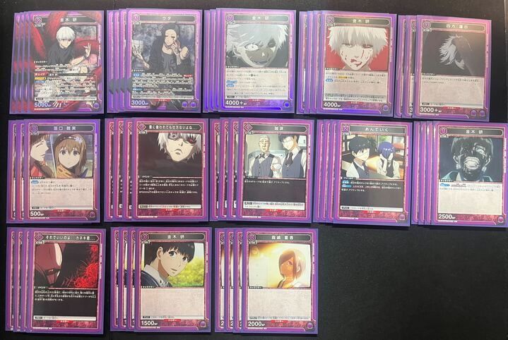 デッキ】 東京喰種トーキョーグール 紫 金木 【UNION ARENA】 ユニオン