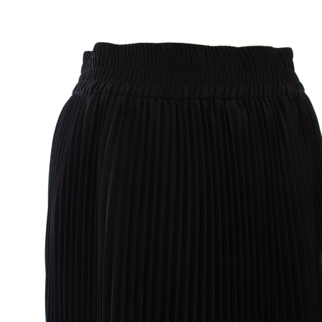 HYKE ハイク 定番 ブラック プリーツスカート ロング 黒 サイズ1 HYKE ハイク プリーツ ロング スカート ブラック サイズ1 HYKE ハイク