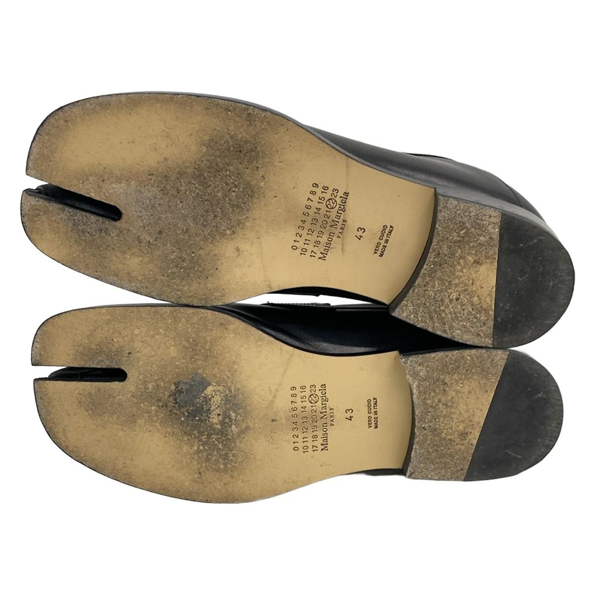 Maison Margiela(メゾンマルジェラ) ローファー 43 タビ 黒 足袋