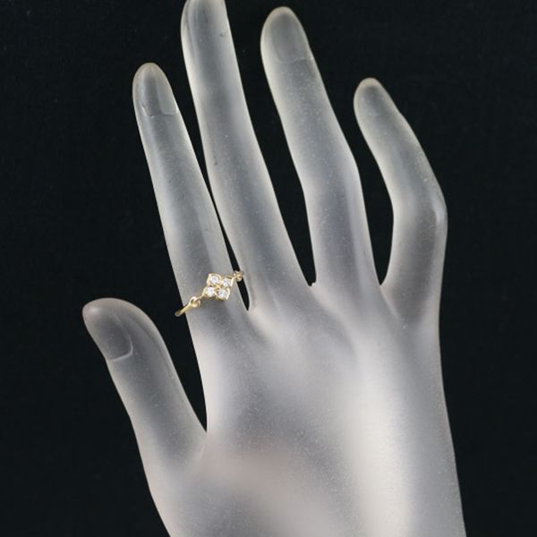 カルティエ リング ダイヤ ダイヤモンド ヒンドゥ 49号 K18YG #181845